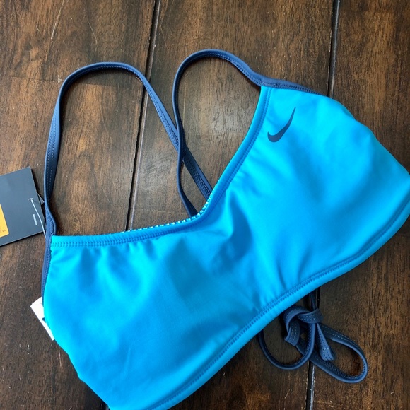 NWT Nike Sporty Criss Cross Bikini Top - Picture 5 of 7